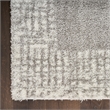 Nourison Home Pacific Shag 8' x 10' PolyesterGrey Area Rug