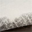 Nourison Home Pacific Shag 8' x 10' Polyester Polyester Ivory Grey Area Rug