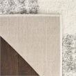 Nourison Home Pacific Shag 8' x 10' Polyester Polyester Ivory Grey Area Rug