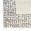 Nourison Home Pacific Shag 8' x 10' Polyester Polyester Ivory Grey Area Rug