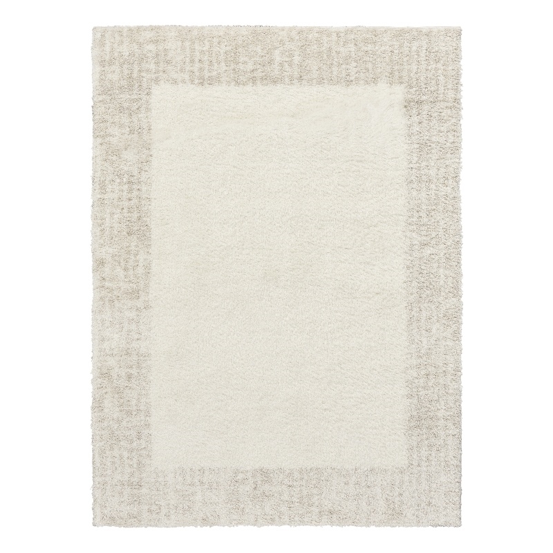 Nourison Home Pacific Shag 8' x 10' PolyesterIvory Beige Area Rug