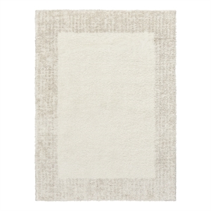 Nourison Home Pacific Shag 8' x 10' PolyesterIvory Beige Area Rug
