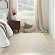 Nourison Home Outlines 6' x 9' Polyester Ivory Grey Area Rug