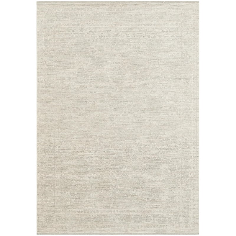 Nourison Home Outlines 6' x 9' Polyester Ivory Grey Area Rug