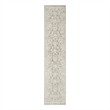 Nourison Home Outlines 12' Runner Polyester Ivory Mocha Area Rug