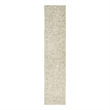 Nourison Home Outlines 12' Runner Polyester Ivory Grey Area Rug
