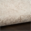 Nourison Home Outlines 4' x 6' Polyester Ivory Grey Area Rug