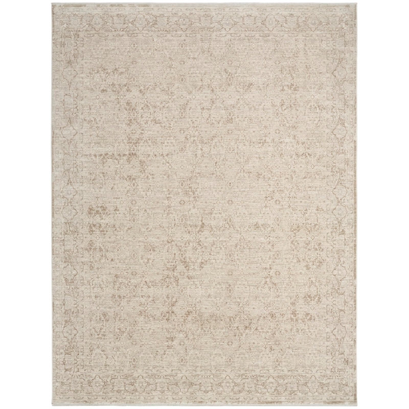Nourison Home Outlines 9' x 12' PolyesterIvory Grey Area Rug