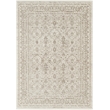 Nourison Home Outlines 4' x 6' Polyester Ivory Grey Area Rug