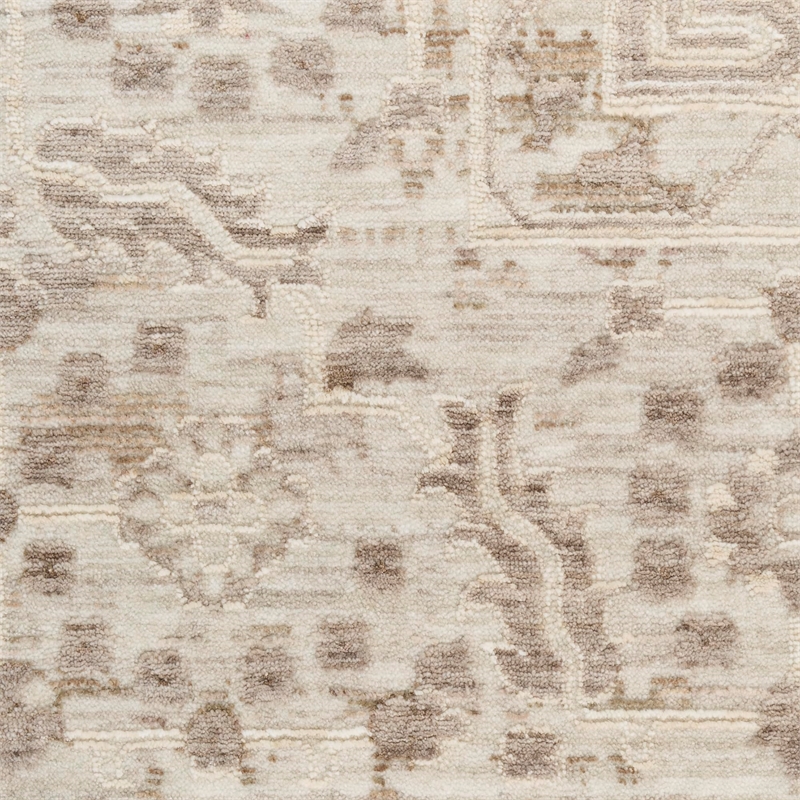 Nourison Home Outlines 4' x 6' Polyester Ivory Grey Area Rug