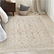 Nourison Home Outlines 5' x 7' Polyester Ivory Grey Area Rug