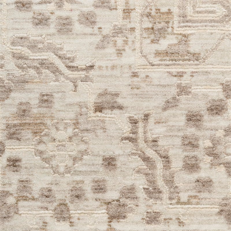 Nourison Home Outlines 6' x 9' Polyester Ivory Grey Area Rug