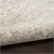 Nourison Home Outlines 4' x 6' Polyester Grey Area Rug