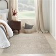 Nourison Home Outlines 5' x 7' Polyester Grey Area Rug