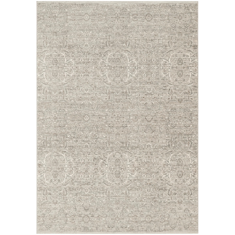 Nourison Home Outlines 5' x 7' Polyester Grey Area Rug