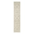 Nourison Home Outlines 12' Runner Polyester Ivory Area Rug