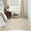 Nourison Home Outlines 4' x 6' Polyester Ivory Area Rug