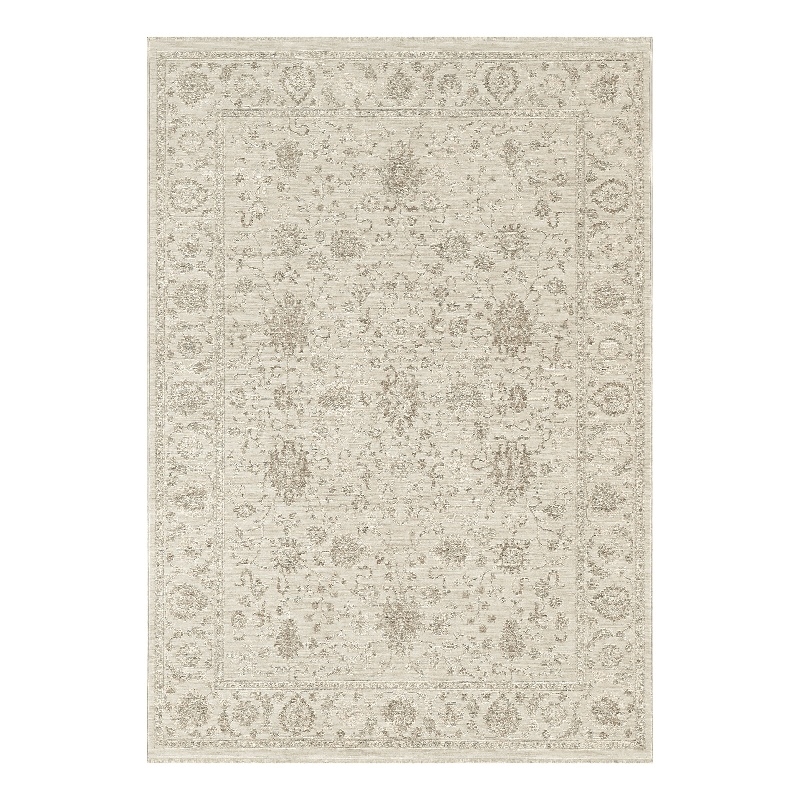 Nourison Home Outlines 5' x 7' Polyester Ivory Area Rug