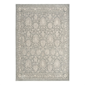 Nourison Home Outlines 5' x 7' Polyester Sage Ivory Area Rug