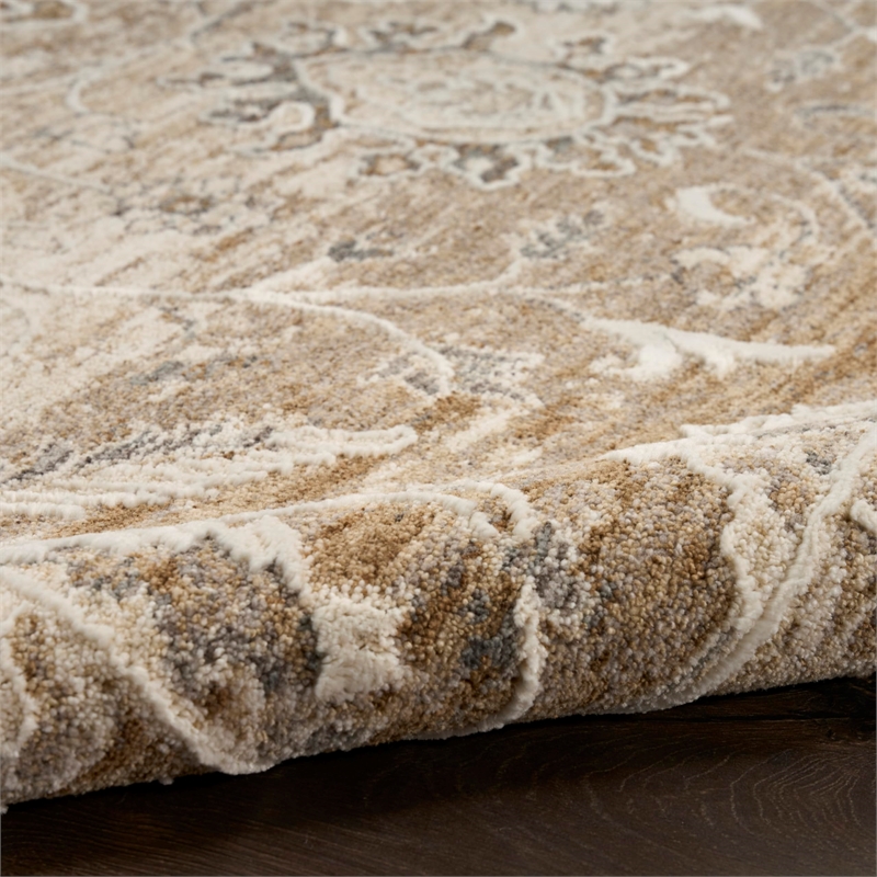 Nourison Home Harbor 10' x 13' Polyester Beige Area Rug