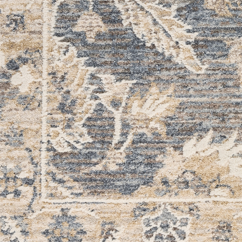 Nourison Home Harbor 10' x 13' Polyester Blue Area Rug