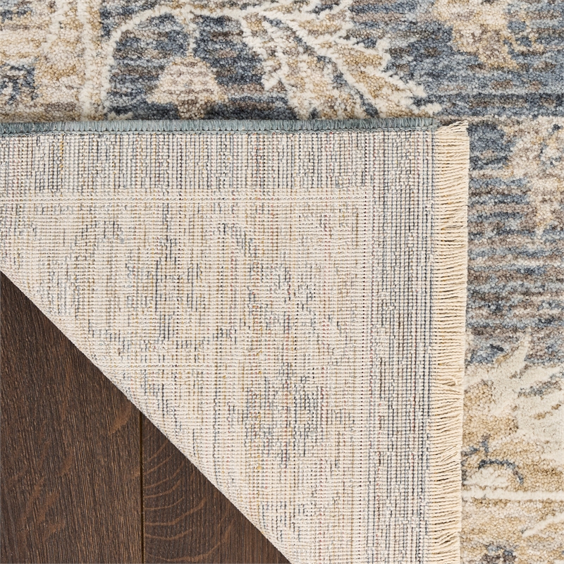 Nourison Home Harbor 10' x 13' Polyester Blue Area Rug
