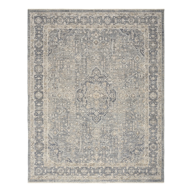 Nourison Home Harbor 10' x 13' Polyester Blue Area Rug