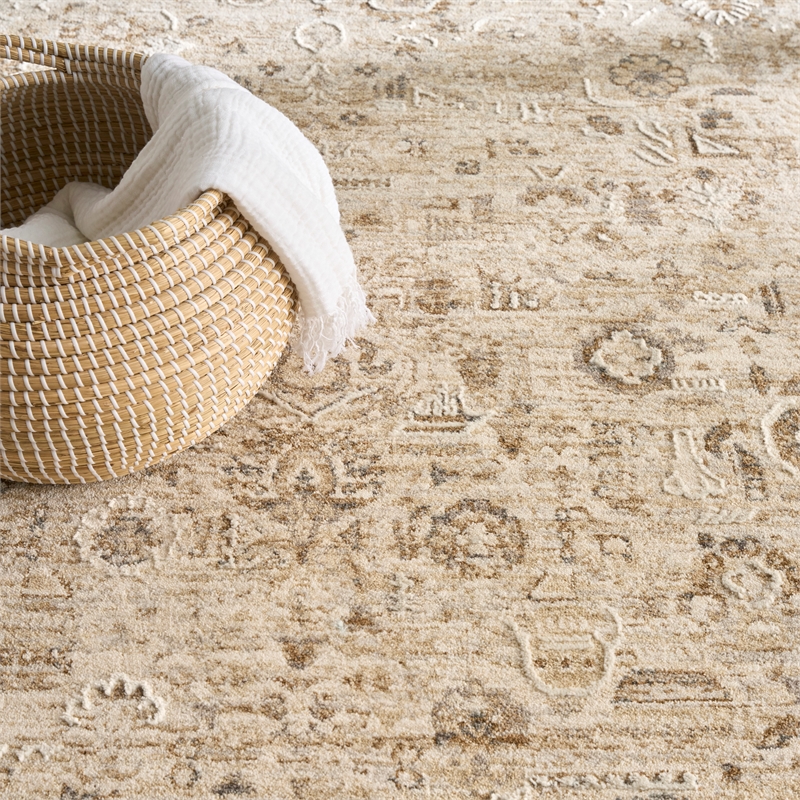 Nourison Home Harbor 10' x 13' Polyester Beige Area Rug