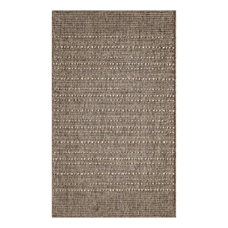 Nourison Home Tulum 2' x 3' Fabric Brown Area Rug