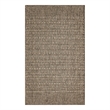 Nourison Home Tulum 2' x 3' Fabric Brown Area Rug