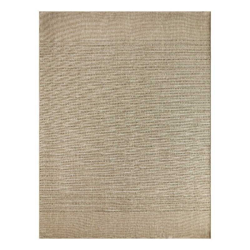 Nourison Home Tulum 10' x 14' Fabric Taupe Area Rug