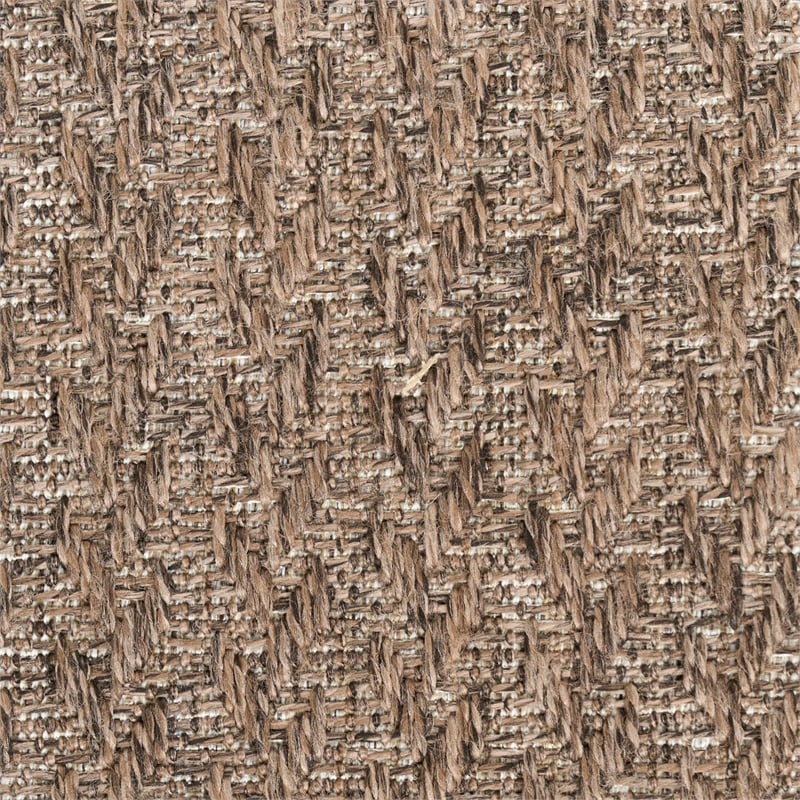Nourison Home Tulum 10' Runner Fabric Brown Area Rug