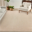 Nourison Home Tulum 10' x 14' Fabric Cream Area Rug