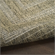 Nourison Home Tulum 2' x 3' Fabric Olive Area Rug
