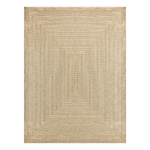 Nourison Home Tulum 10' x 14' Fabric Taupe Grey Area Rug