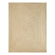Nourison Home Tulum 10' x 14' Fabric Taupe Ivory Area Rug