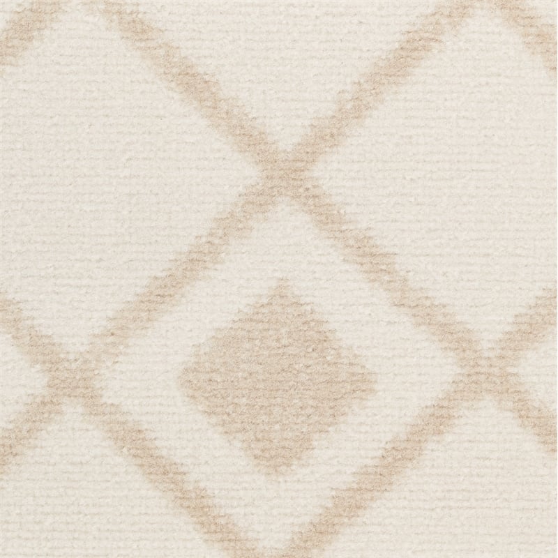 Nourison Home Grafix 7' x 10' Fabric Ivory Beige Area Rug