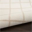 Nourison Home Grafix 7' x 10' Fabric Ivory Beige Area Rug