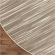 Nourison Home Jubilant 5' x Round Fabric Green Ivory Area Rug