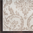 Nourison Home Jubilant 6' Runner Fabric Ivory Beige Area Rug
