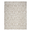 Nourison Home Jubilant 8' x 10' Fabric Ivory Beige Area Rug