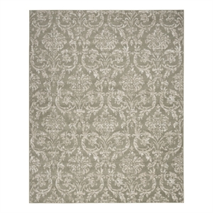 Nourison Home Jubilant 6' x 9' Fabric Olive Area Rug