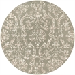 Nourison Home Jubilant 8' x Round Fabric Olive Area Rug