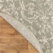Nourison Home Jubilant 8' x Round Fabric Olive Area Rug