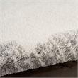 Nourison Home Pacific Shag 5' x 7' Polyester Ivory Grey Area Rug