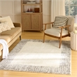 Nourison Home Pacific Shag 5' x 7' Polyester Ivory Grey Area Rug