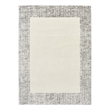 Nourison Home Pacific Shag 5' x 7' Polyester Ivory Grey Area Rug