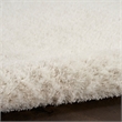 Nourison Home Pacific Shag 5' x 7' Polyester Ivory Beige Area Rug