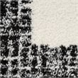 Nourison Home Pacific Shag 8' x 10' Polyester Ivory Black Area Rug