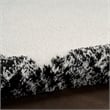 Nourison Home Pacific Shag 8' x 10' Polyester Ivory Black Area Rug